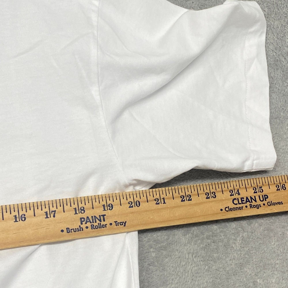 Madewell Womens Small Allday Crop Tee White Cotton Boxy T-Shirt NZ387 - Picture 9 of 12